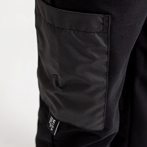 Костюм с бомбером MIZA, черный